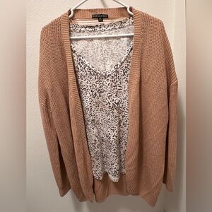 Mauve cardigan